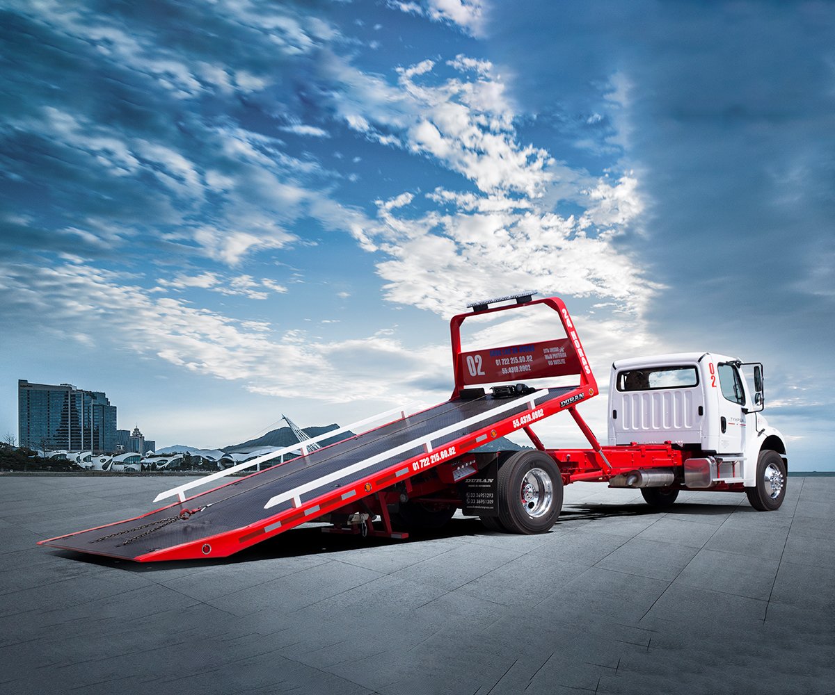 Transporte de maquinaria pesada y maniobras GRUMEX Toluca