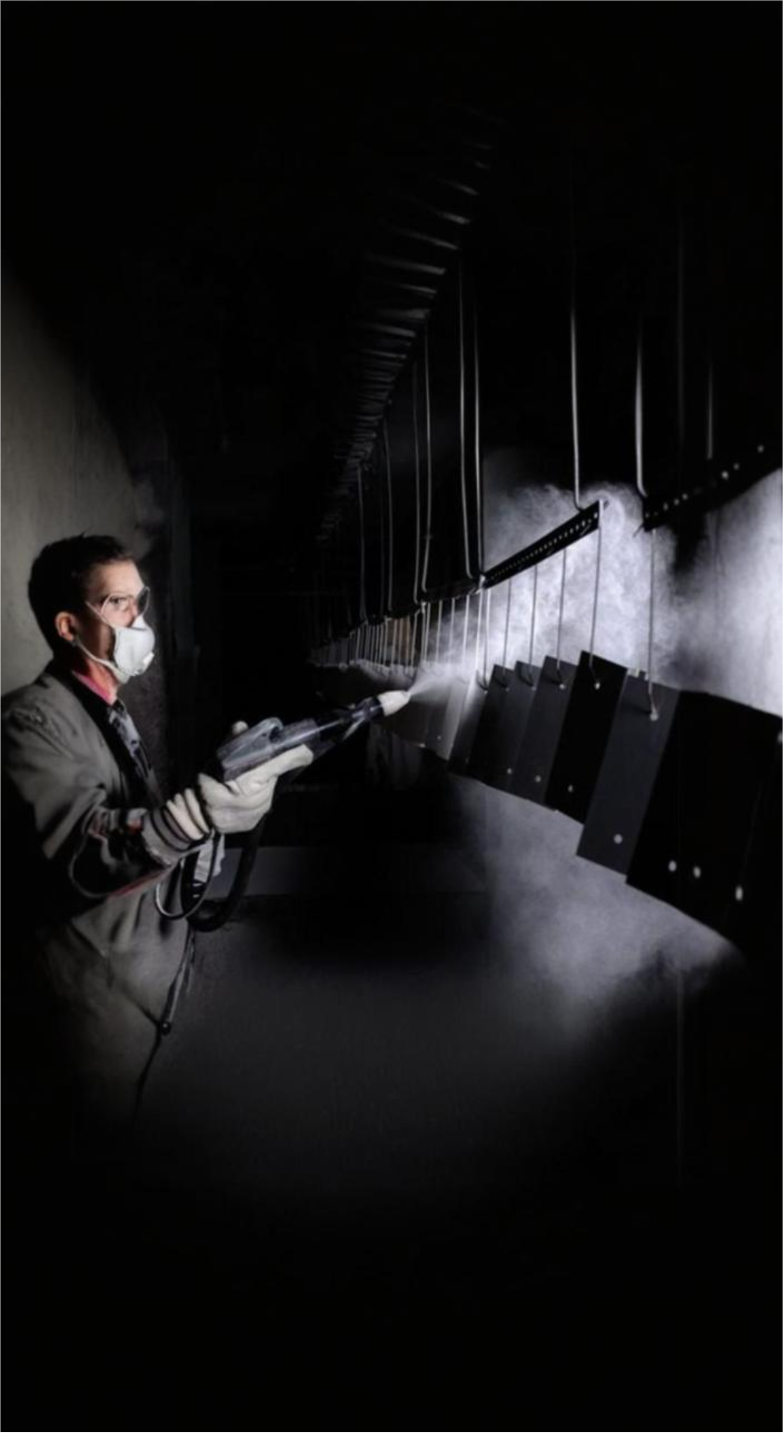 Pintura electrostática industrial en Toluca